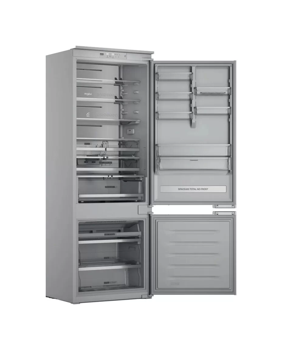 Холодильник встраиваемый Whirlpool WH SP70 T262 P (Объем - 394 л / Высота - 193.5см / Ширина  - 69см/Слайдерное крепление фасадов /A+++/Total NoFrost)-0