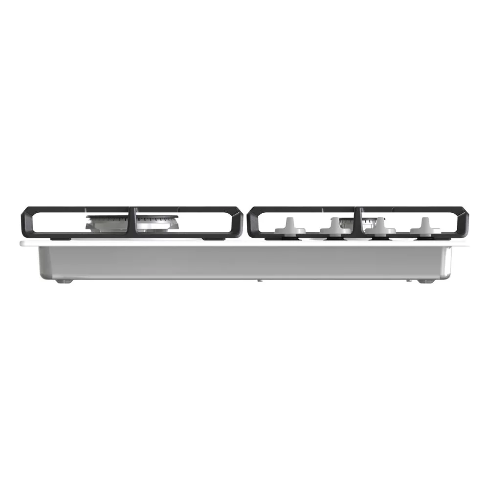 Поверхность газовая Gorenje GW641EXW (Essential / белый / нержавеющая сталь / эмаль / XtraSurface / WOK)-2