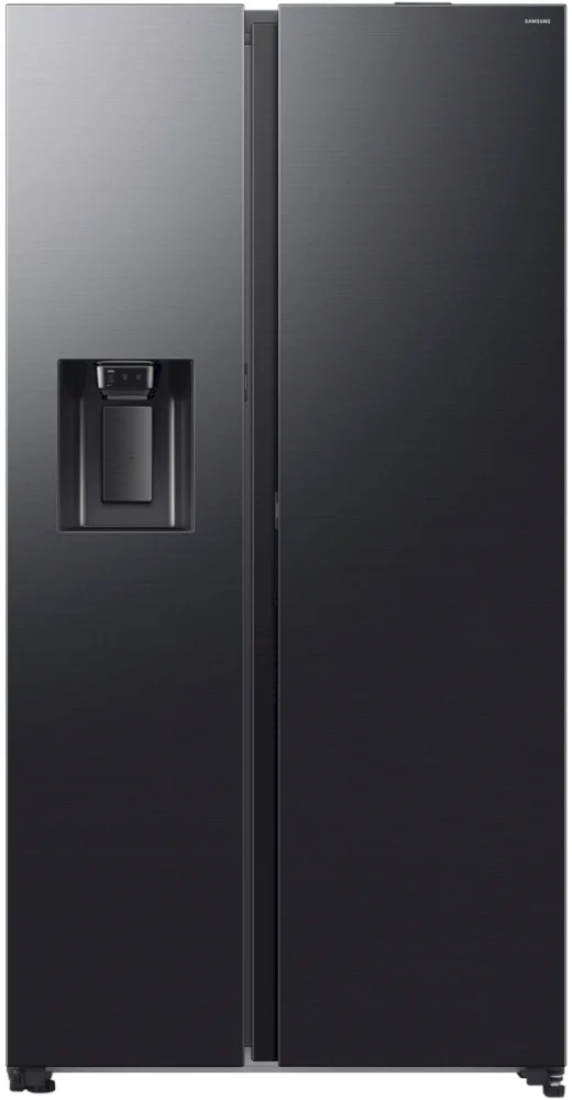 Холодильник Side by Side Samsung RS80F64KEF (Объем - 640 л / Высота - 178.4см / Графитовая сталь / Total NoFrost / Mono Cooling / Wi-Fi / диспенсер)-0