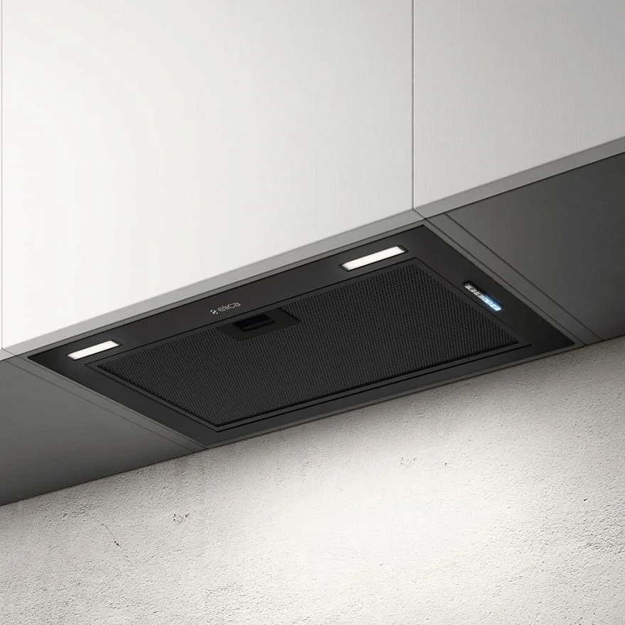 Вытяжка полновстраиваемая Elica FOLD BL MAT/A/52 (1050 м³/ч / 180 Вт / LED освещение 2x2.1 Вт / ширина - 51.4 см / матовый черный)-0