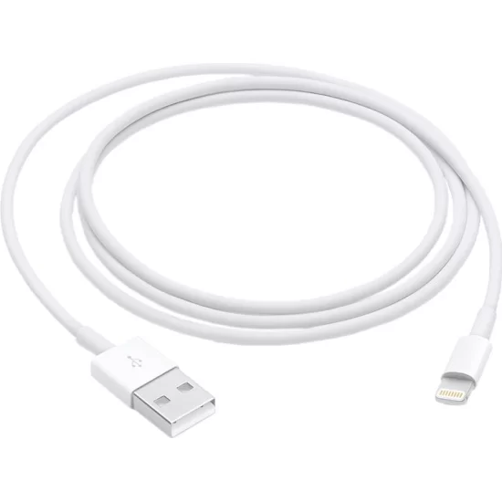 Кабель Apple Lightning - USB, MFI, 1 метр, белый (MXLY2ZM/A)-0
