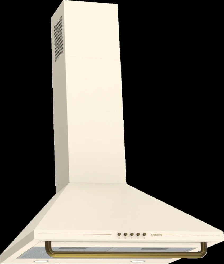 Вытяжка каминная Gorenje WHC63CLI (Classico / 650 м³/ч / 260 Вт / LED освещение 2 x 3 Вт / ширина - 60 см / Слоновая кость )-0