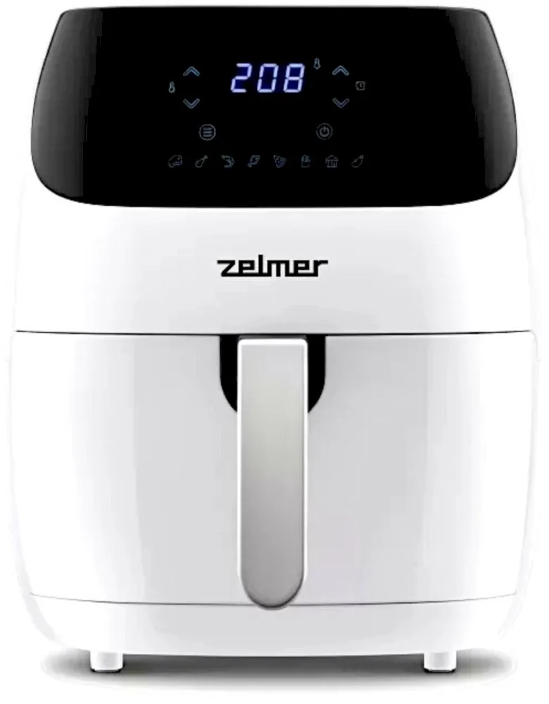 Аэрогриль Zelmer ZAF3551W (1200 Вт, 3,5 л, упр. - сенсорное, программ - 9, таймер на - 60 мин)-0