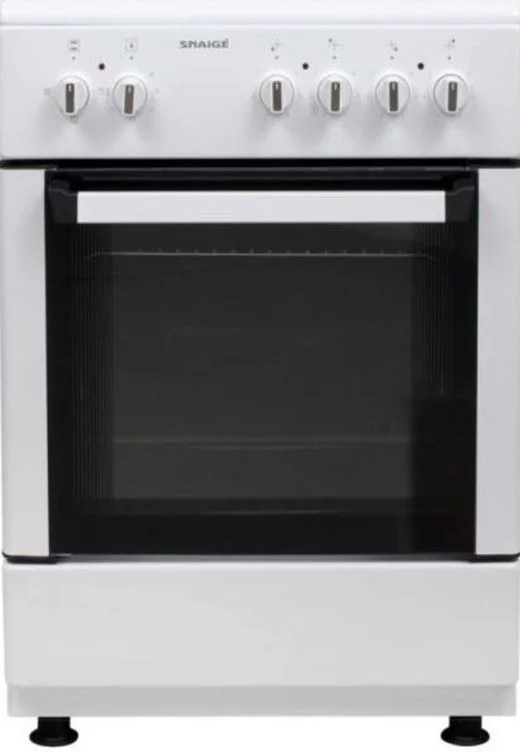Плита газовая Snaige SNFG-60SL (Серебряная / Электроподжиг / Газконтроль духовки)-1
