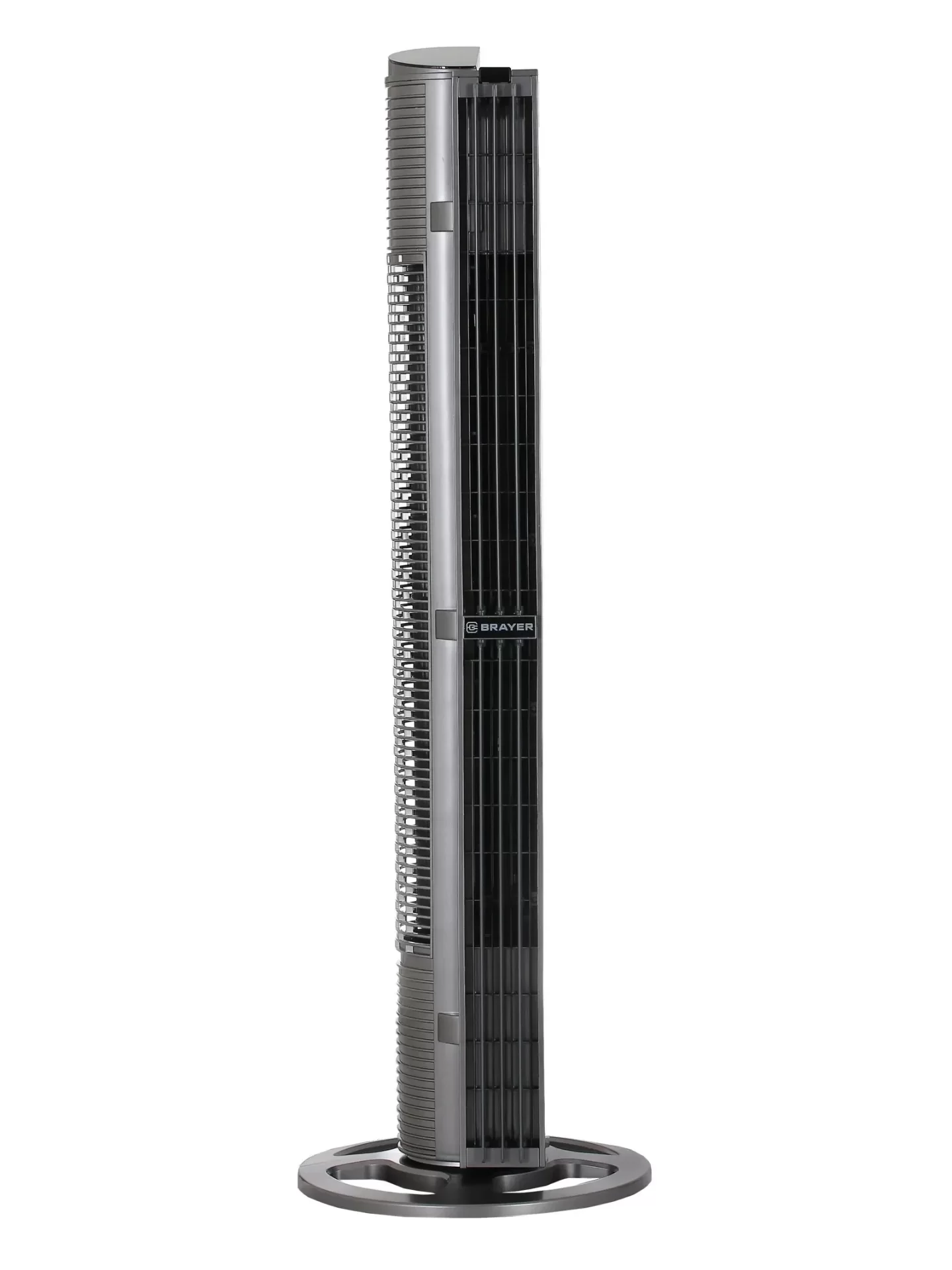 Вентилятор колонный Brayer BR4977 (75 Вт / скоростей 6 / пульт ДУ / таймер / LED-дисплей / чёрный)-1