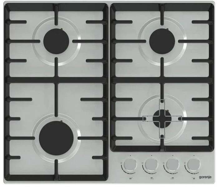 Поверхность газовая Gorenje GT642AB (Advanced / Черное стекло / чугун реш ProGrid / BigSurface)-6