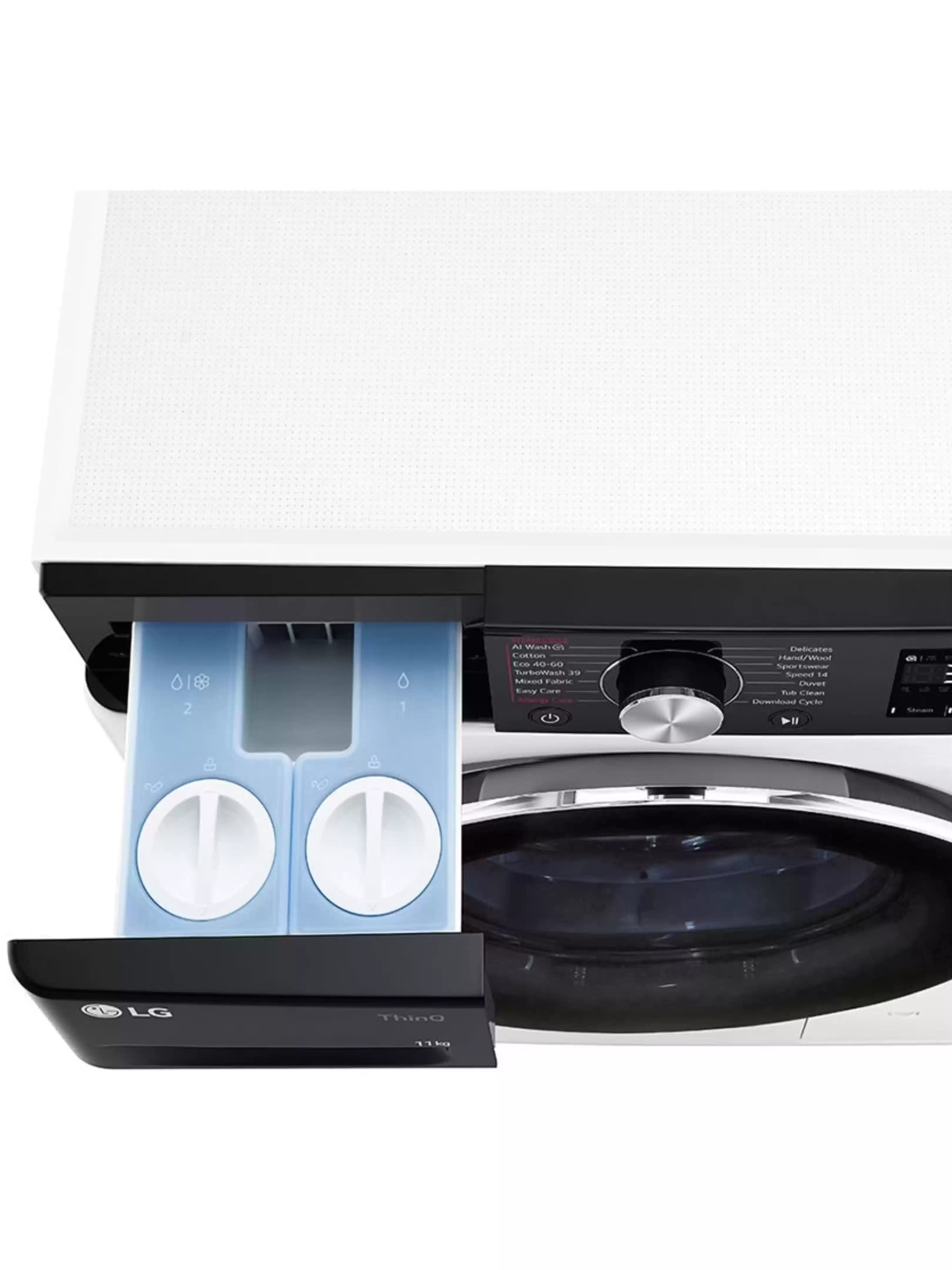 Стиральная машина LG F4WR711S3HA (56,5см / 11кг / 1400об / пар / AI DD / TurboWash360 / ThinQ(Wi-Fi) / Inverter Direct Drive / A+++)-6