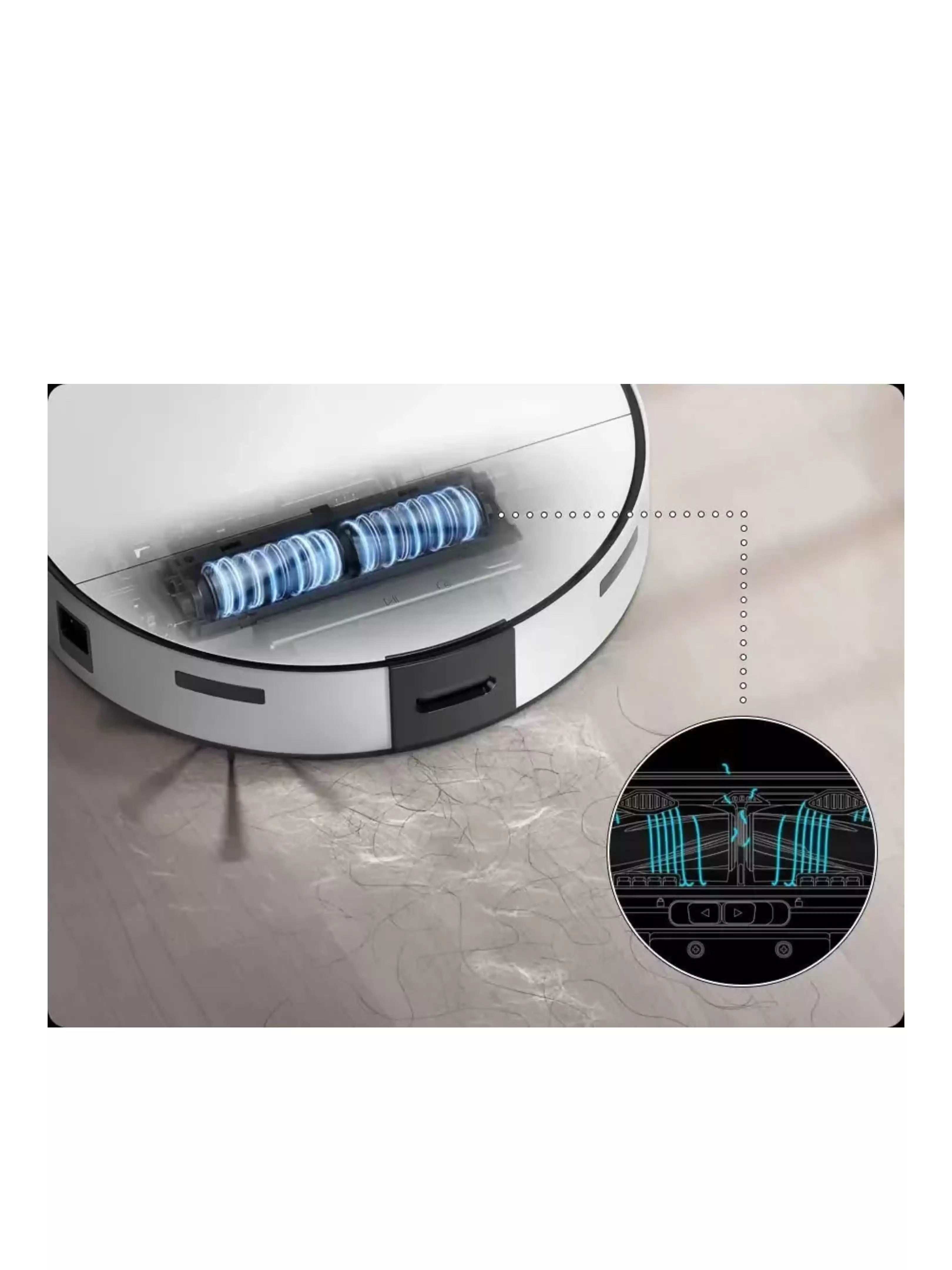 Робот-пылесос Samsung VR7MD96514G/GE Bespoke Jet Bot Combo Steam-10