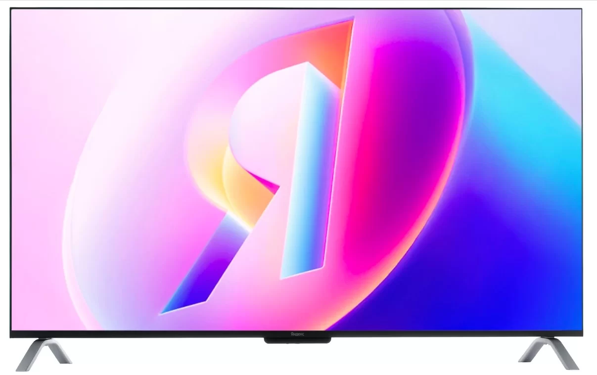 Телевизор Яндекс 43" ТВ Станция QLED второго поколения с Алисой-0