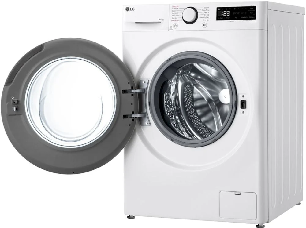 Стирально-сушильная машина LG F4DR509SBW (56.5см / 9кг / 6кг / 1400об / пар / AI DD / TurboWash™360 / Inverter Direct Drive / A+++)-12