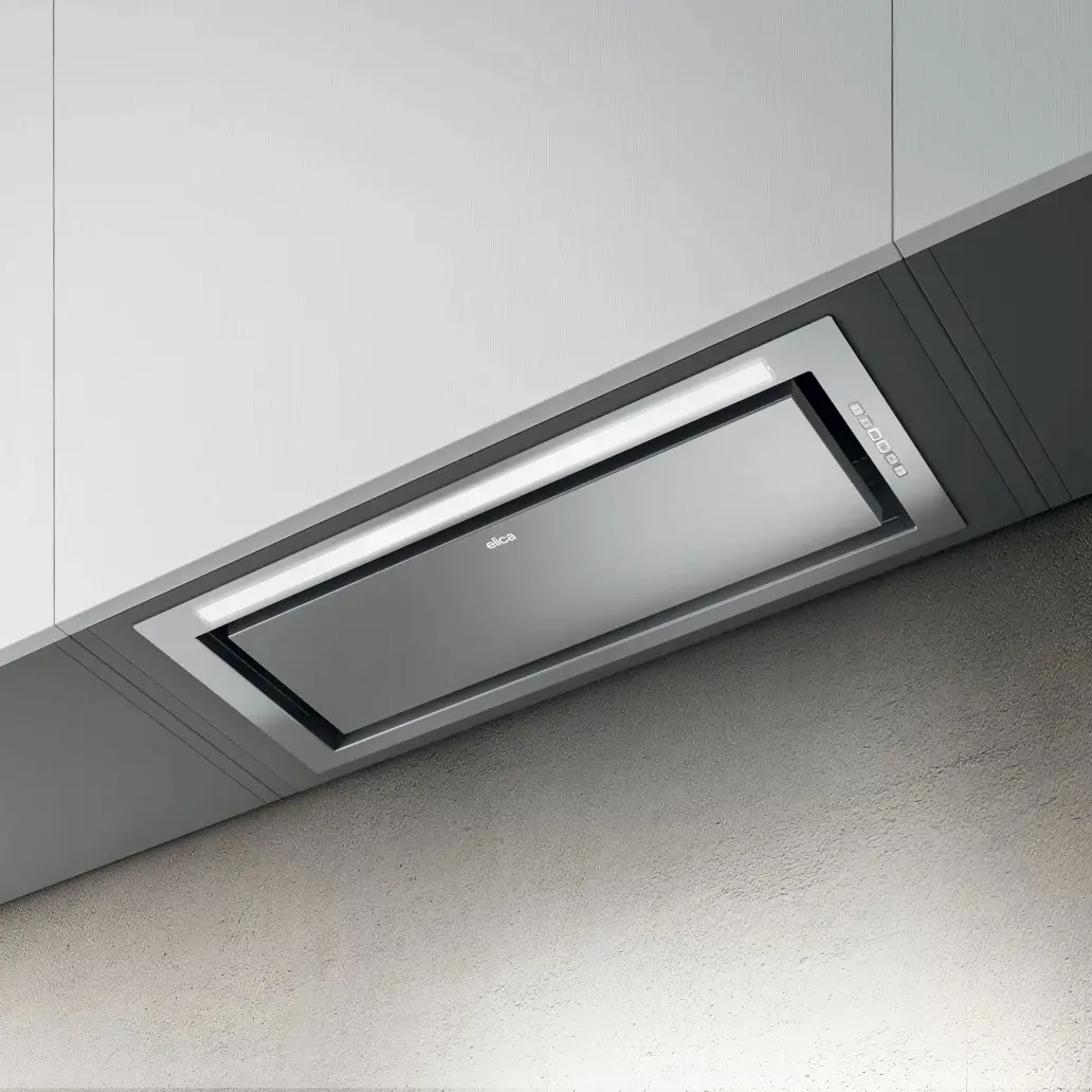 Вытяжка полновстраиваемая Elica HIDDEN ADV PLUS @ IX/A/72 (640 м³/ч / 280Вт / LED освещение 1x7 Вт / ширина - 71.4 см / Wi-Fi / нерж. сталь)-0