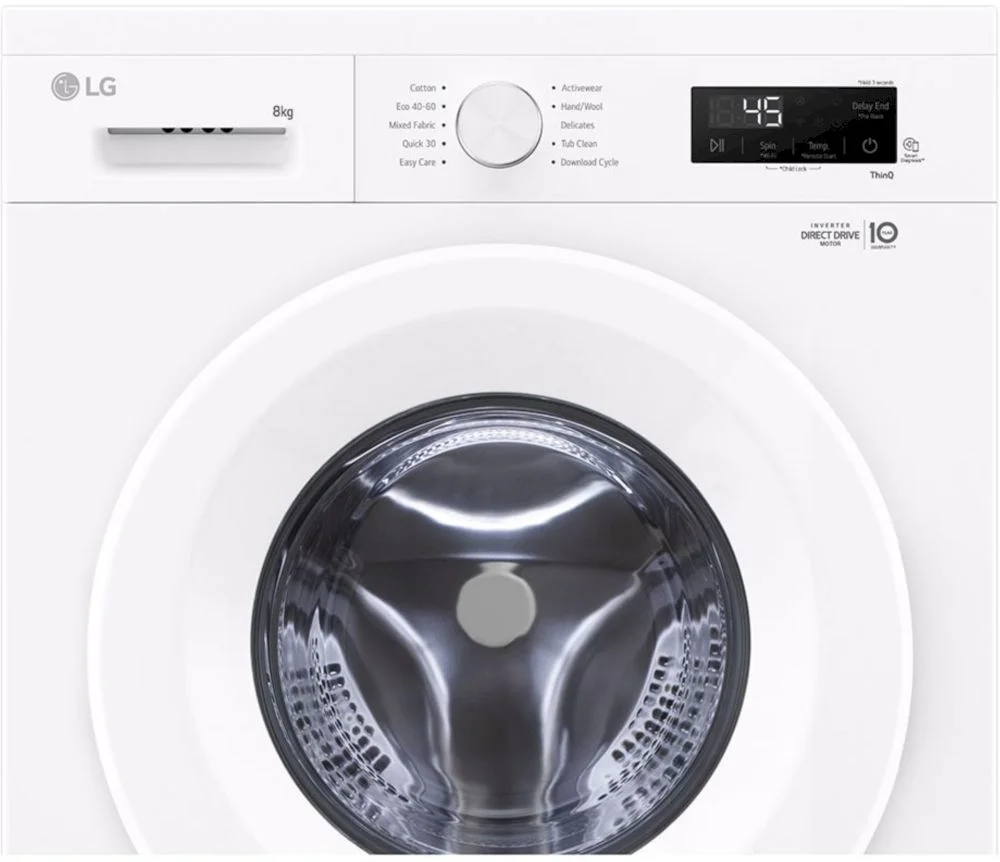 Стиральная машина LG F4X1008NWH (55-59см / 8кг / 1400об / пар / AI DD™ / Smart Diagnosis / А+++)-4