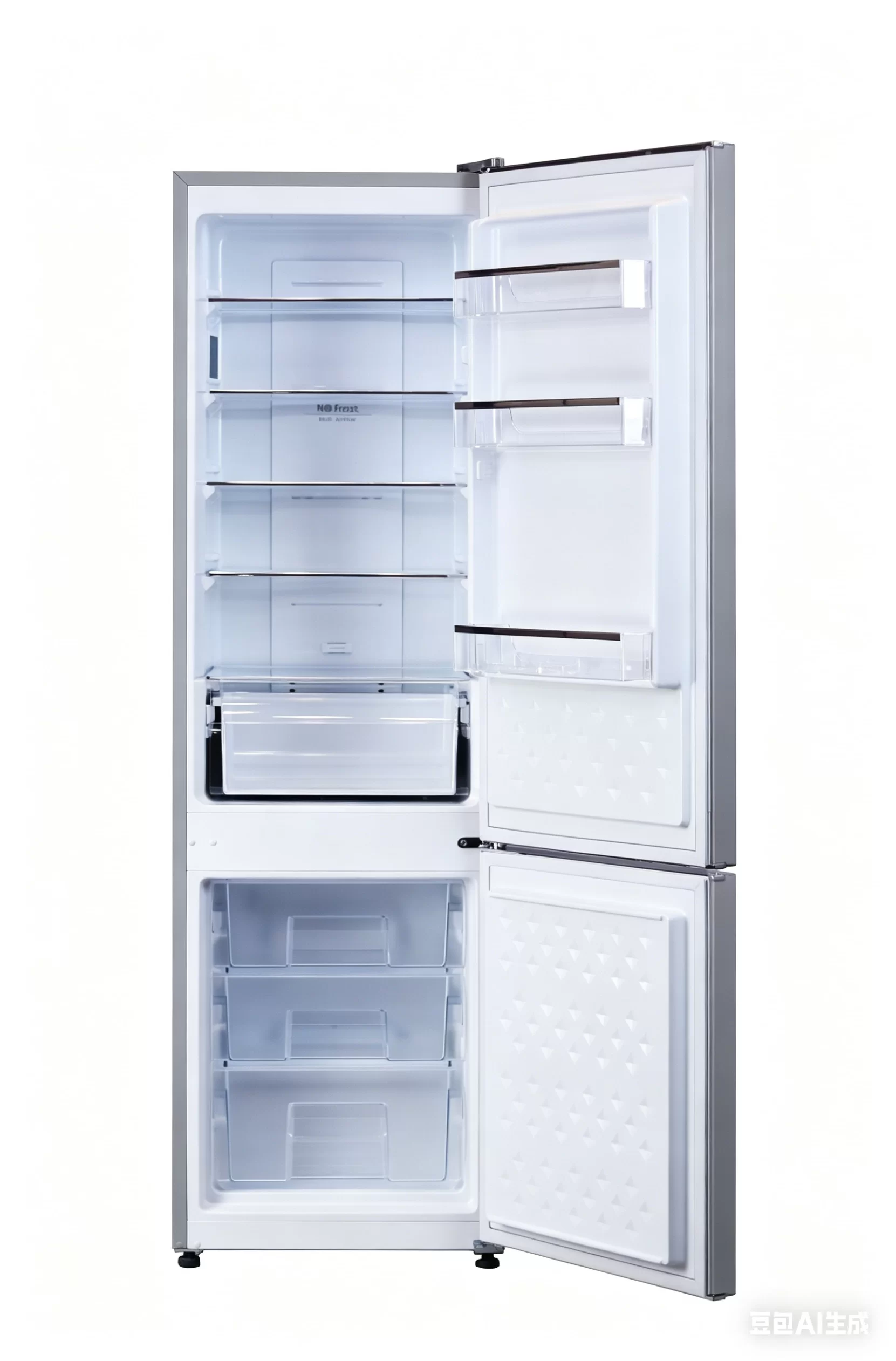 Холодильник Ascoli ADRFX250WE Inox (Объем - 238 л / Высота - 179 см / Ширина - 54.4 см / A+ / нерж. сталь / No Frost)-3