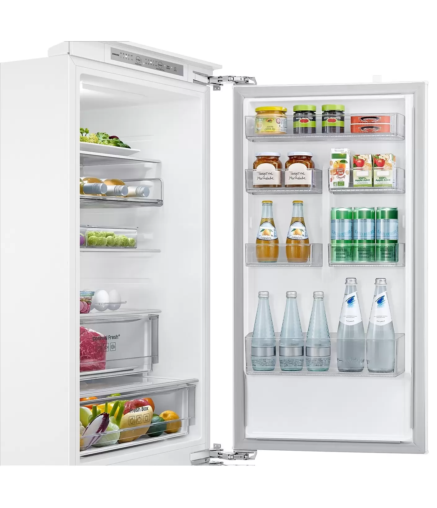 Холодильник встраиваемый Samsung BRB80F26CEF0 (Объем - 267л /Высота - 177.5см/Жёсткое крепл. фасадов/ Metal Cooling/ Mono Cooling / Wi-Fi / NoFrost)-7