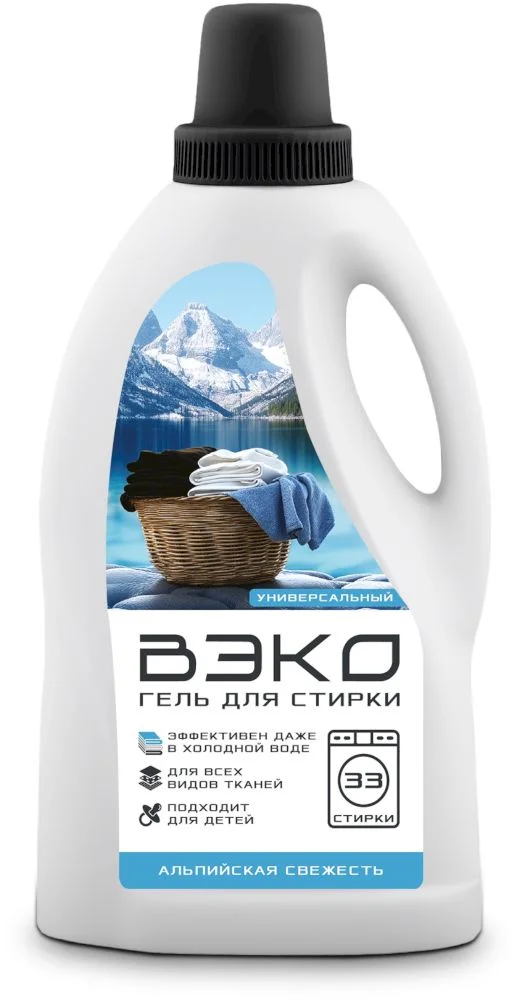 Гель для стирки ВЭКО Альпийская свежесть 1 л-0