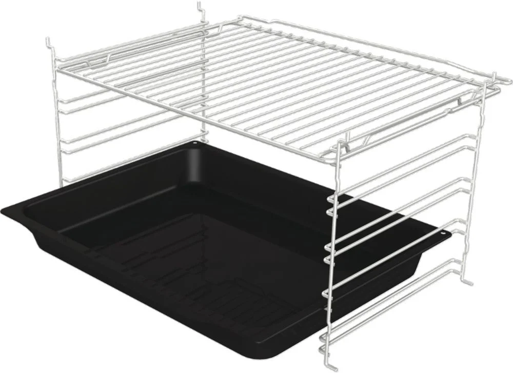 Духовой шкаф Gorenje BO6735E02BK (Essential / 77 л / до 300 °C / Чёрный, стекло / AquaClean / PerfectGrill / съемные направляющие / А / IconLED)-4