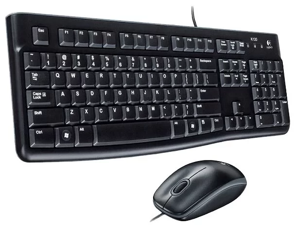 Комплект клавиатура+мышь Logitech MK120 Desktop Black USB (920-002561/920-002589)-2