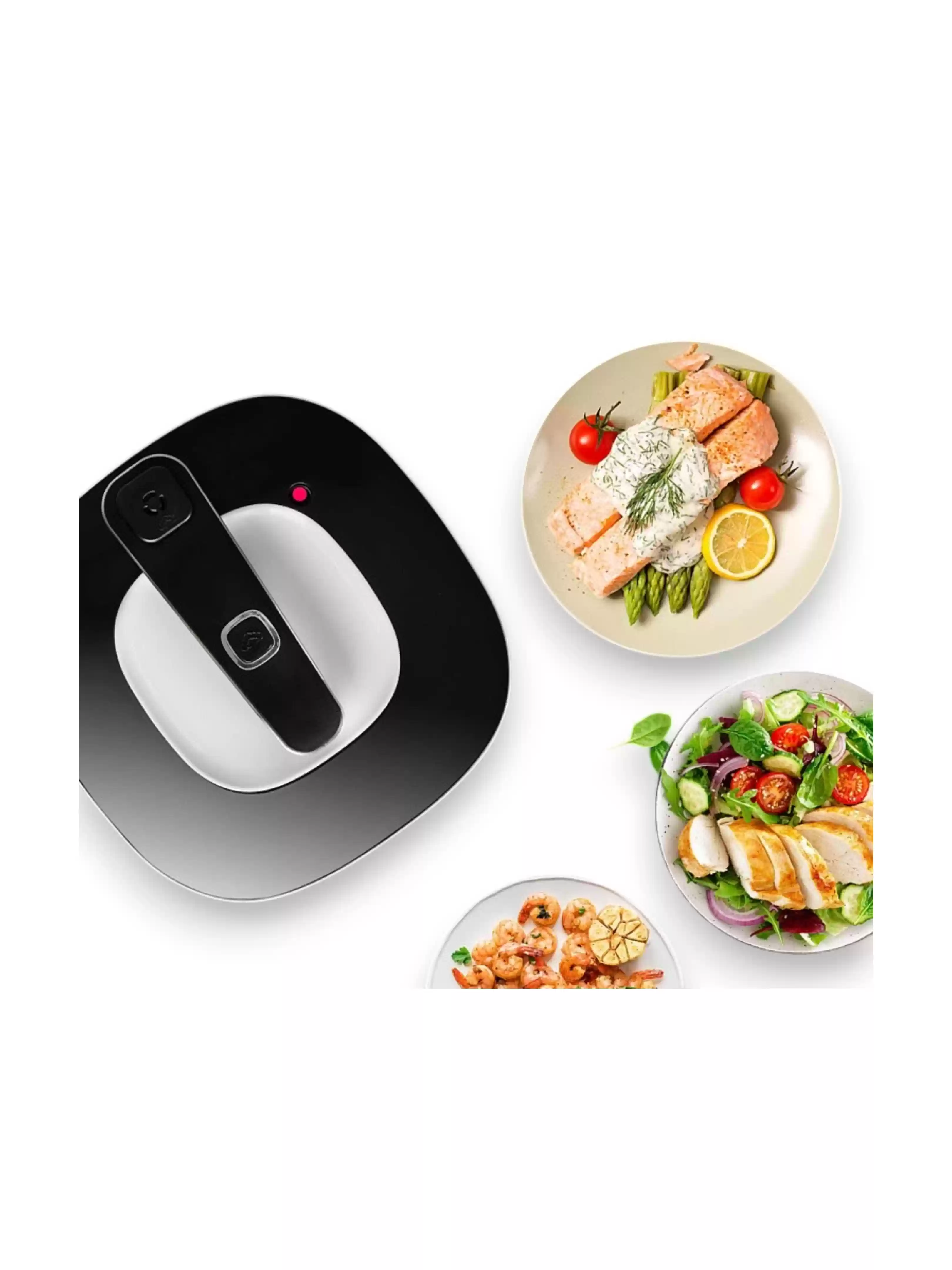 Мультиварка-скороварка Redmond RMC-P350 (5 л / 900 Вт / 14 программ / сенсор / поддержание тепла, отложенный старт)-8