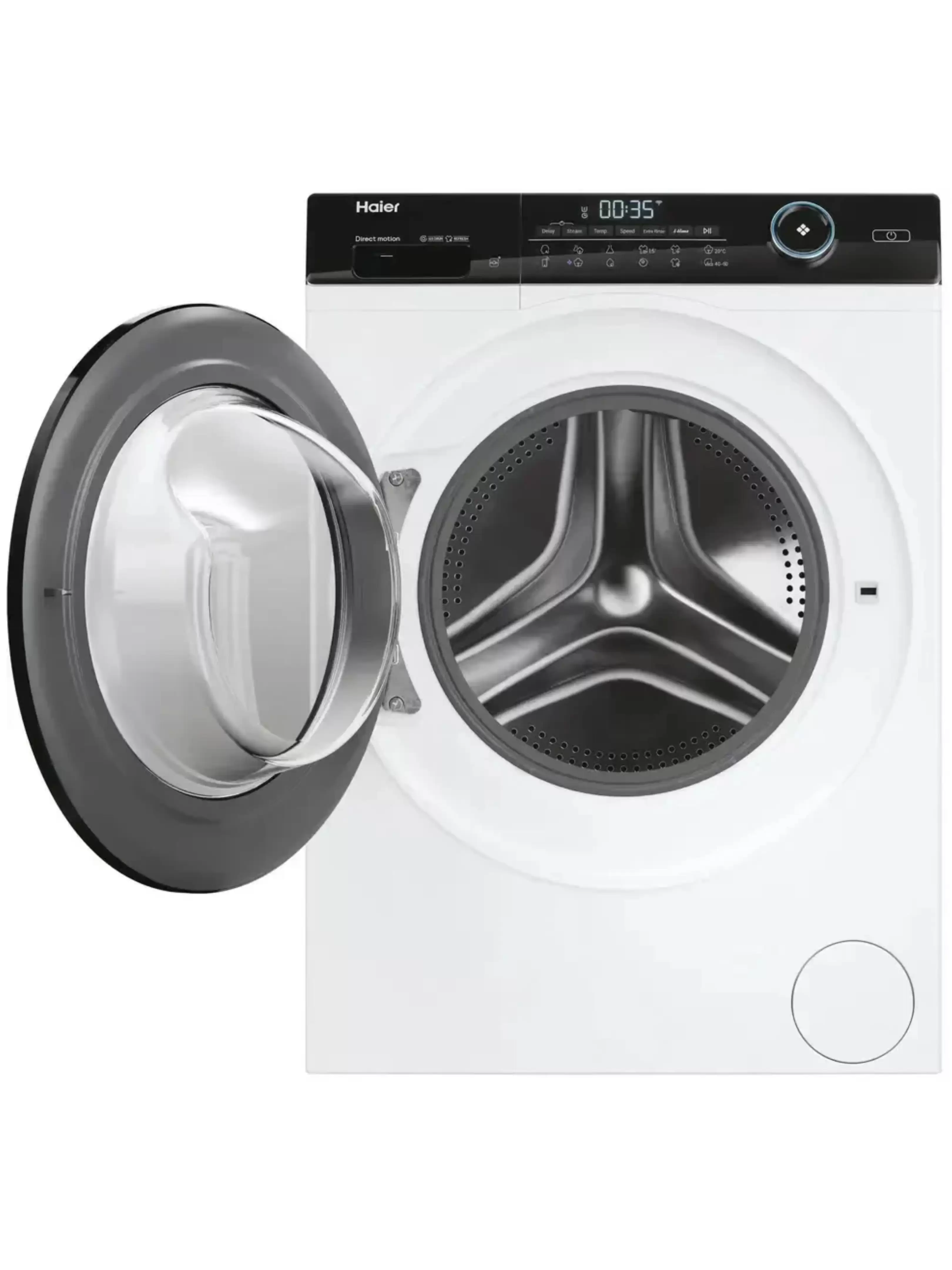 Стиральная машина Haier HW80-B14959TU1 (I-Pro Series 5 / 51 см / 8кг / 1400об / пар / Smart Dual Spray / Direct Motion / Wi-Fi + BLE / A+++)-3