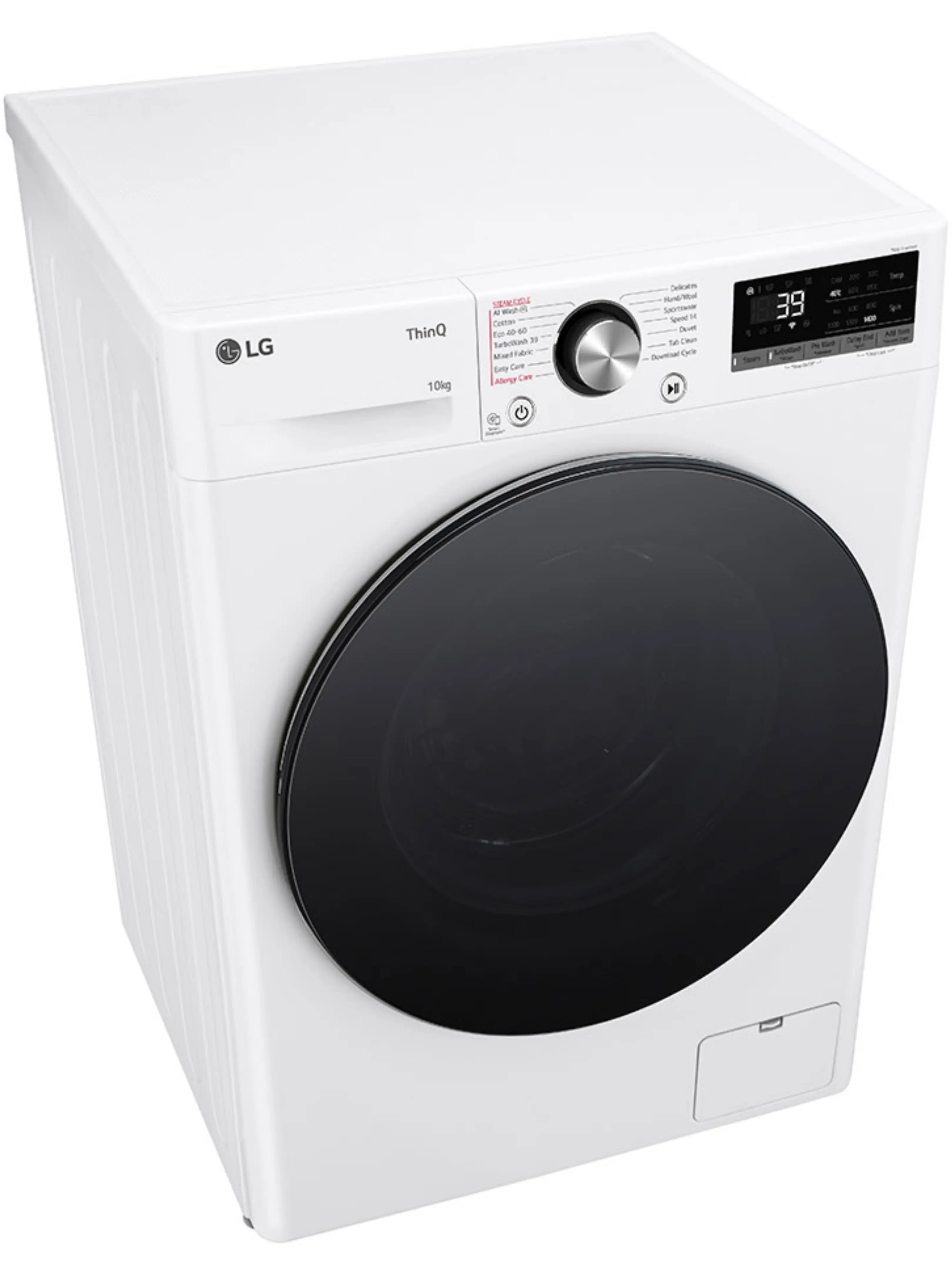 Стиральная машина LG F4WR710S2W (56,5см / 10кг / 1400об / пар / AI DD / Steam /TurboWash™ 360˚ / Inverter Direct Drive / Wi-Fi / A+++)-7
