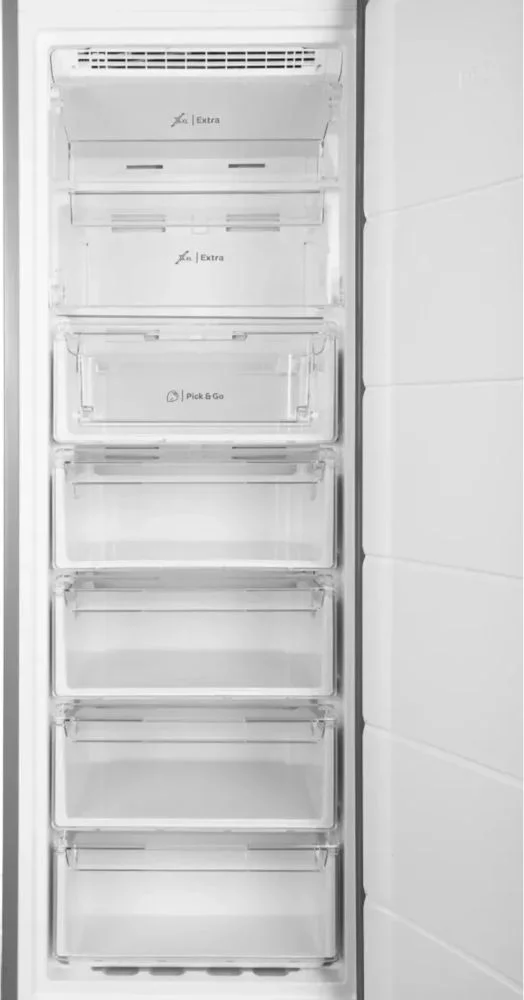 Морозильная камера Indesit DFZ 5175 G (Объем - 250 л / Высота - 175 см / А / Серый / NoFrost)-4