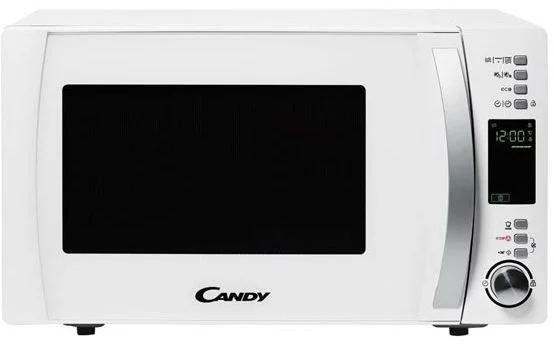 Микроволновая печь Candy CMXG 25DCW (25 л, 900 Вт, переключатели поворотный механизм, кнопки, гриль, дисплей, белый)-0