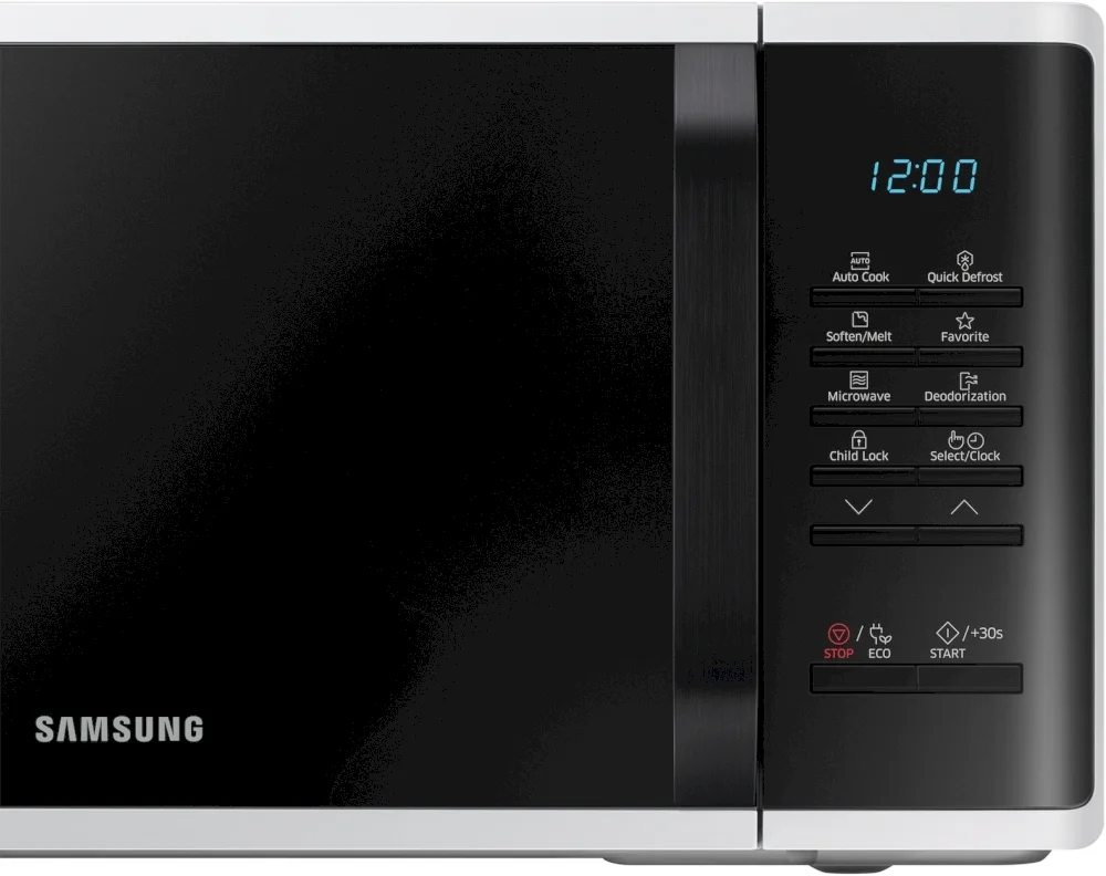 Микроволновая печь Samsung MS23K3513AW (23 л, 800 Вт, переключатели кнопки, дисплей, белый)-8