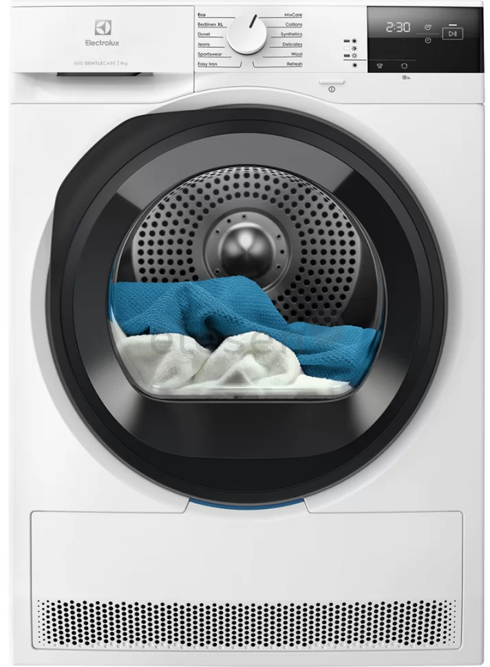 Сушильная машина с тепловым насосом Electrolux EW6D295GE (GentleCare 600 / 63,6см / 9кг / EcoFlow / А+++)-0