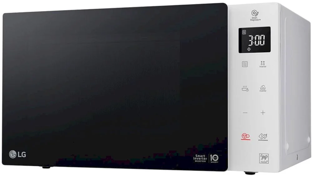 Микроволновая печь LG MS23NECBW (23 л, 1150 Вт, переключатели сенсор, белый/черный, EasyClean, Smart Inverter)-2
