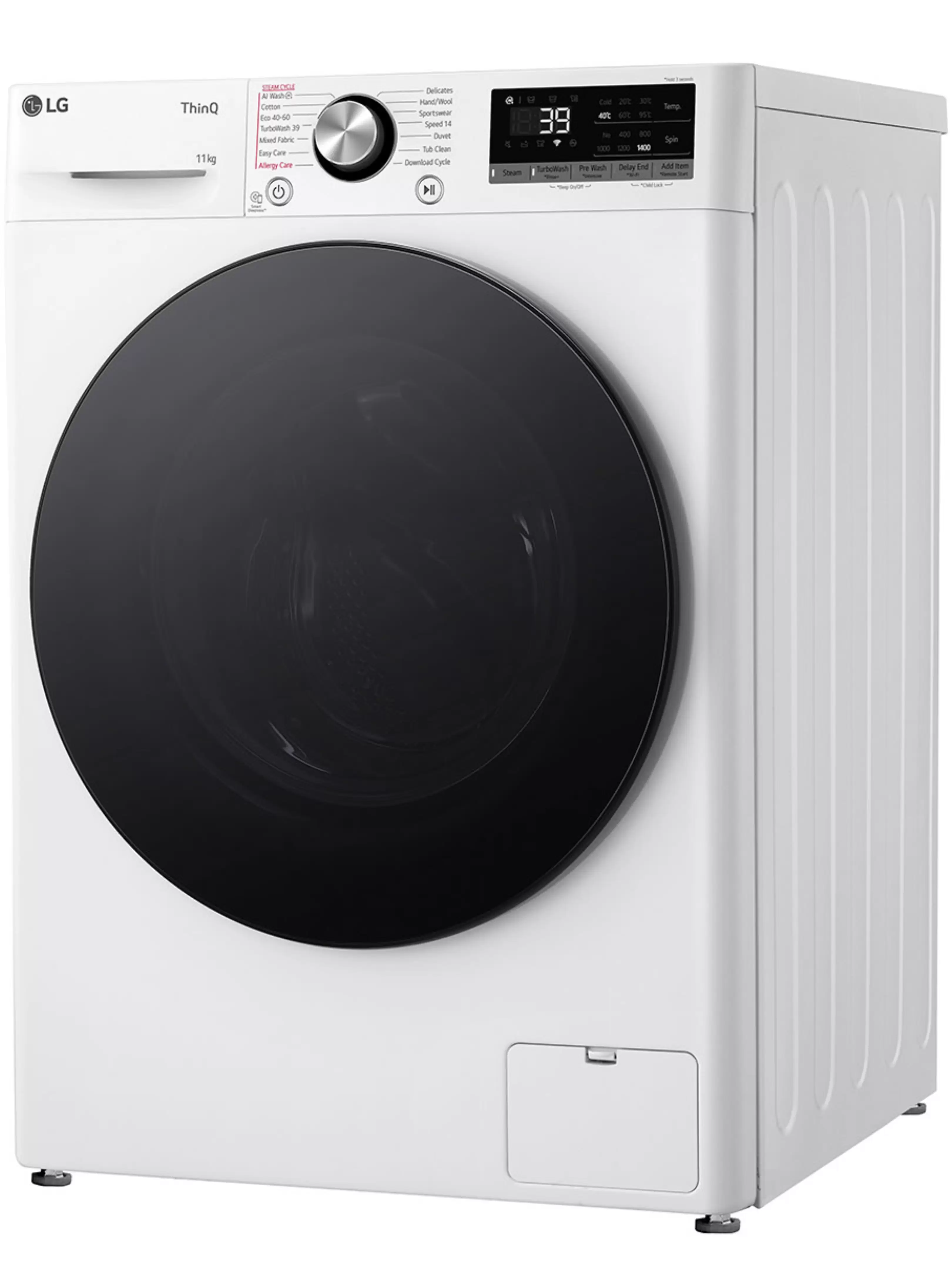 Стиральная машина LG F4WR711S2W (56,5см / 11кг / 1400об / пар / AI DD / Steam / ThinQ(Wi-Fi) / Inverter Direct Drive / A+++)-11