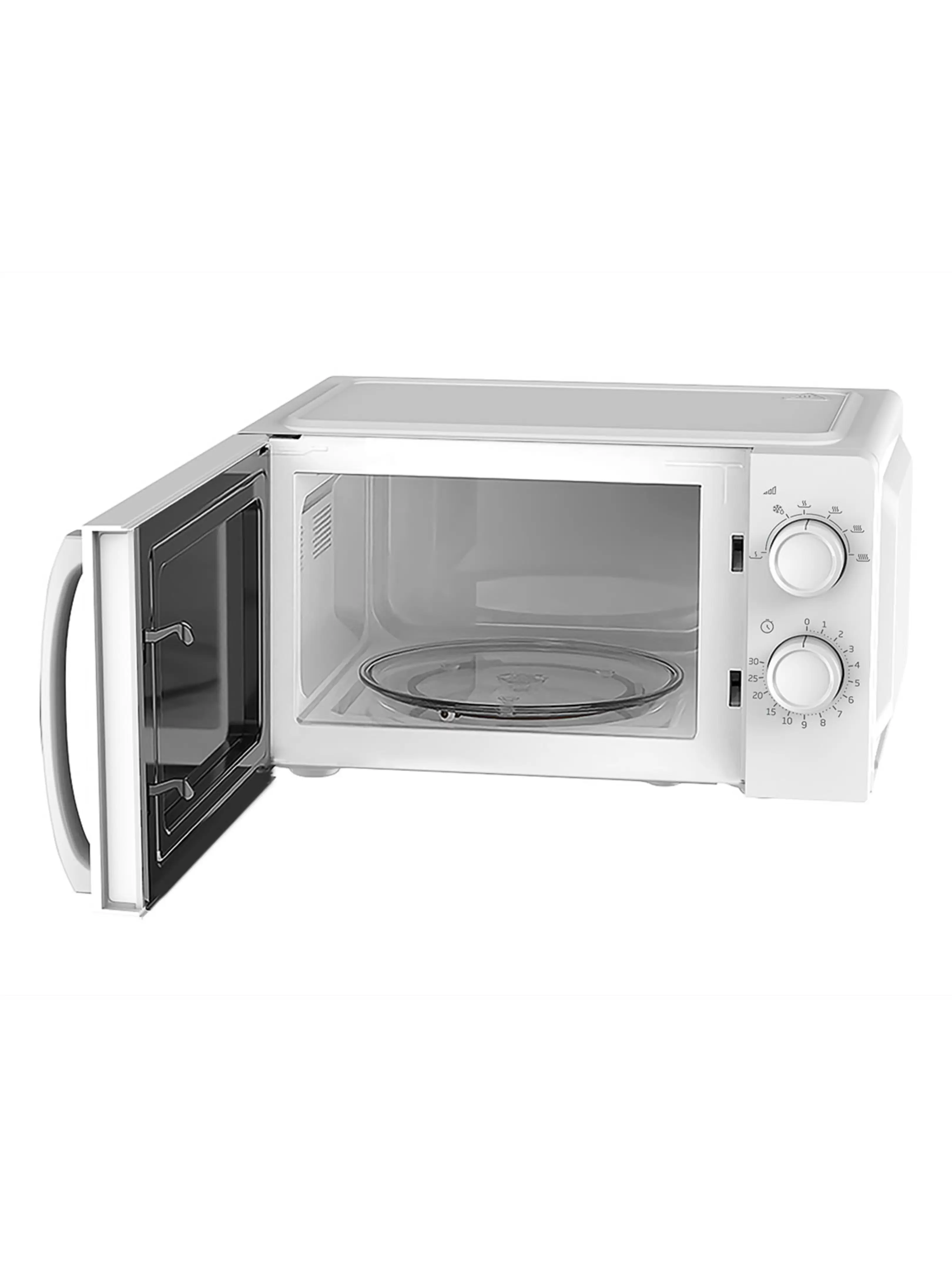 Микроволновая печь Beko MOC20100W1 (20 л, 700 Вт, поворотные переключатели, черный)-2