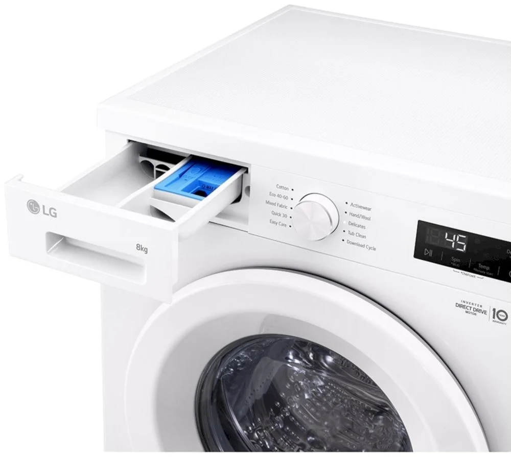 Стиральная машина LG F4X1008NWH (55-59см / 8кг / 1400об / пар / AI DD™ / Smart Diagnosis / А+++)-5