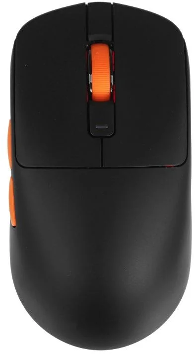 Беспроводная игровая мышь Royal Kludge M30, (Радиоканал/12000 dpi), Черная-0