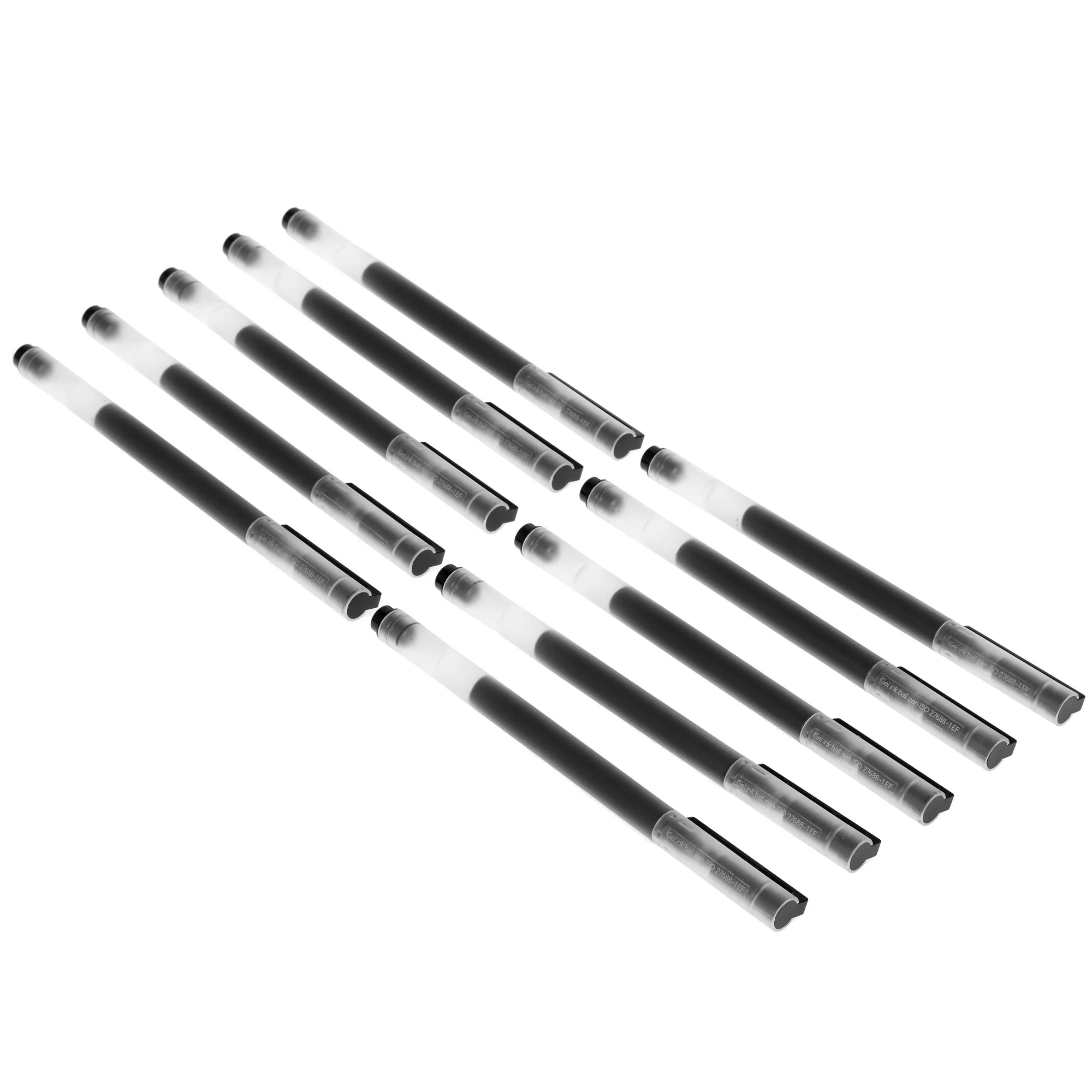 Ручка гелевая Xiaomi High-capacity Gel Pen черная (10-pack) (BHR4603GL)-1