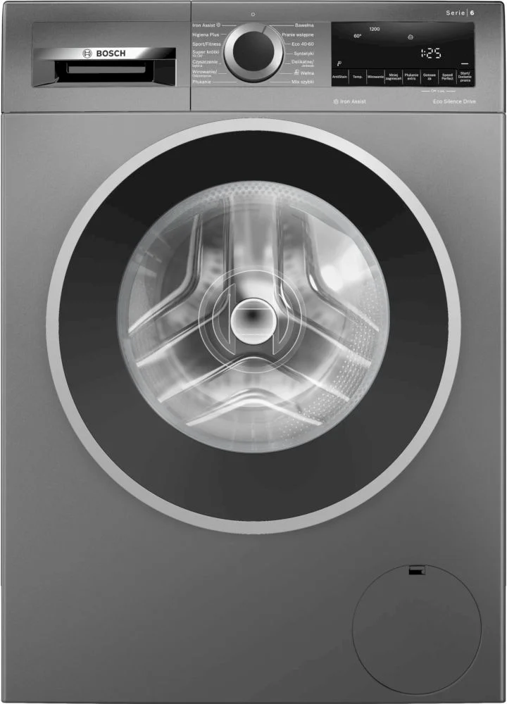 Стиральная машина Bosch WGG142ZRPL (Serie6 / 59-63,6см / 9кг / 1200об / SpeedPerfect / EcoSilence Drive / AntiStain / VarioDrum / А+++ / Серебряная)-0
