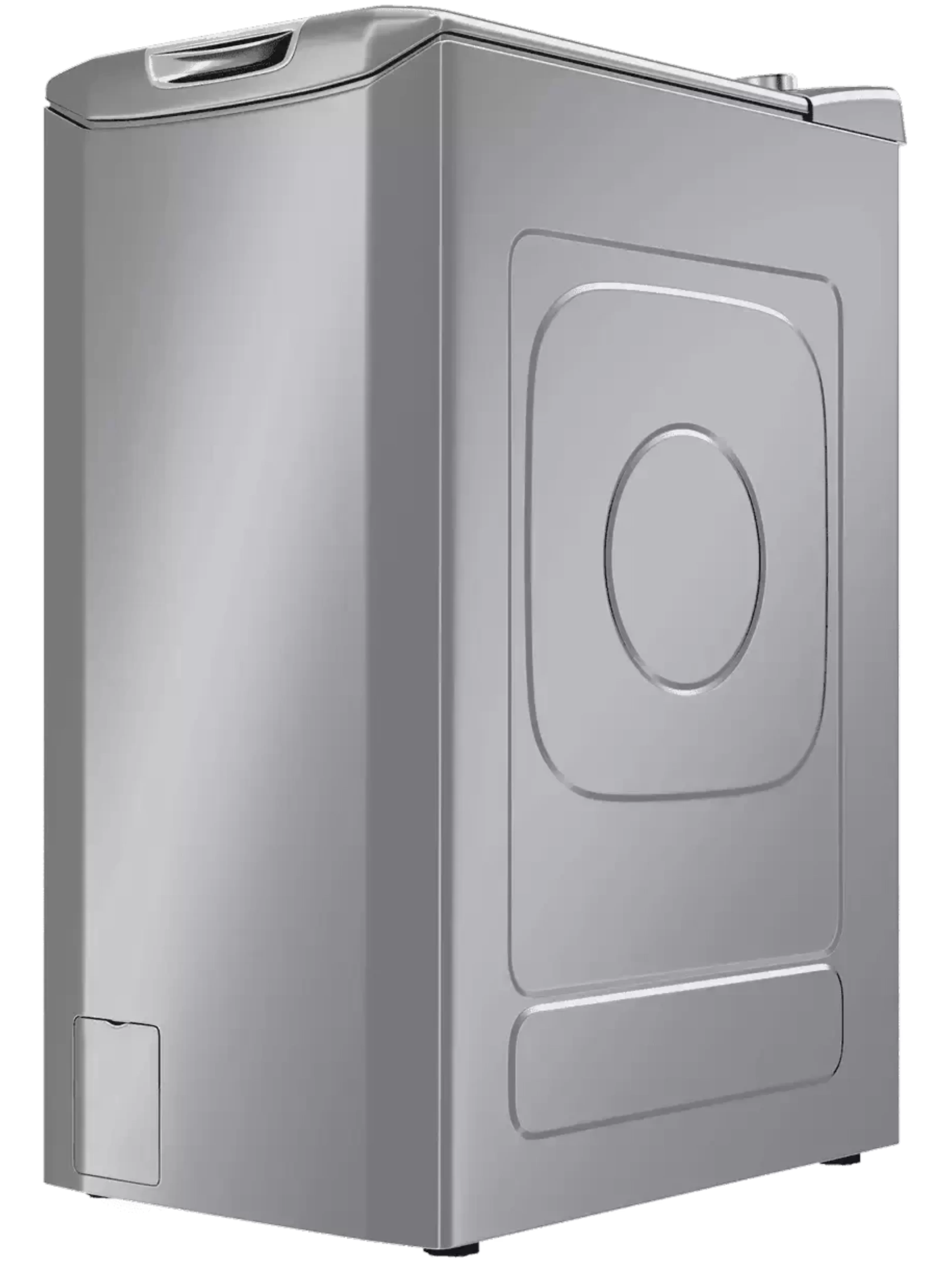 Стиральная машина вертикальная Haier RTXS G584TMHR-07 (40.5см / 8кг / 1400об / пар / инвертор / SoftOpening / Серебро)-0