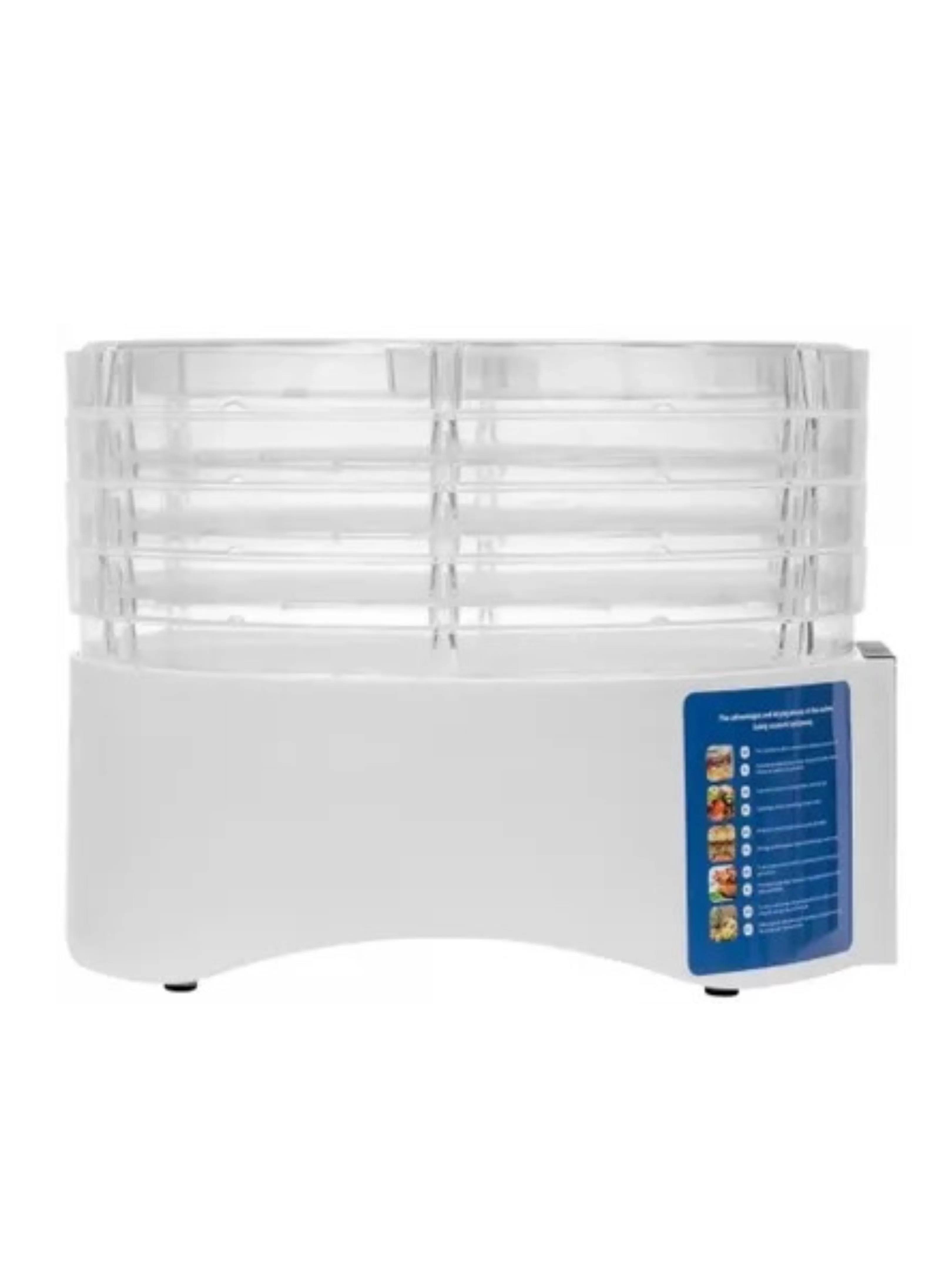 Сушилка для овощей Zelmer ZFD1005 (520 Вт, 40-70°C, 4 секций, регулировка температуры, дисплей, таймер)-1