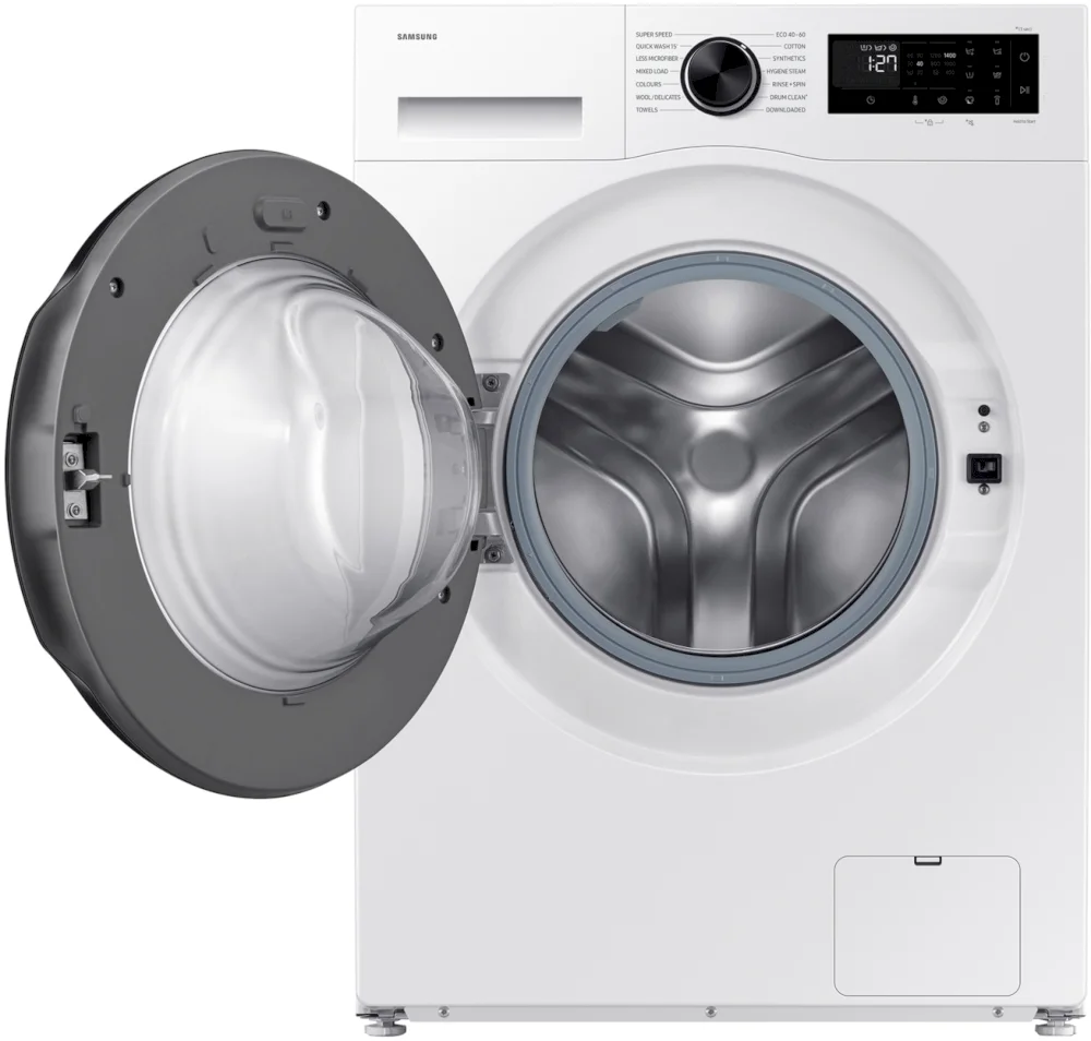 Стиральная машина Samsung WW10FG5U34AE (55-63см / 10кг / 1400 об / пар / EcoBubble / Digital Inverter / Wi-Fi)-1