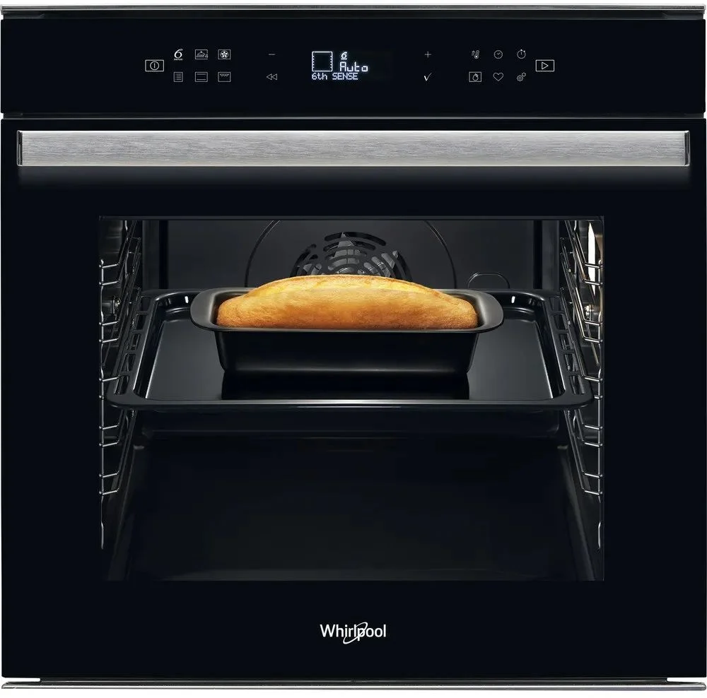 Духовой шкаф Whirlpool W6 OM4 4S1 H BL (73 л / до 250 °C / Чёрное стекло / Гидролиз / Гриль / Телескоп. напр. / SoftClose / A+)-0