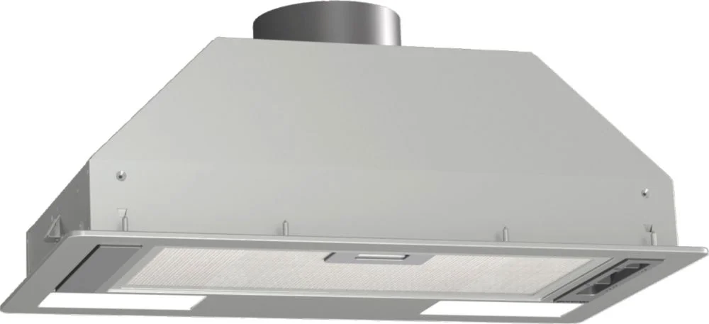 Вытяжка полновстраиваемая Gorenje BHI611ES (Essential / 370 м³/ч / 140 Вт / LED освещение 2x3 Вт / ширина - 53.4 см / Серая)-0