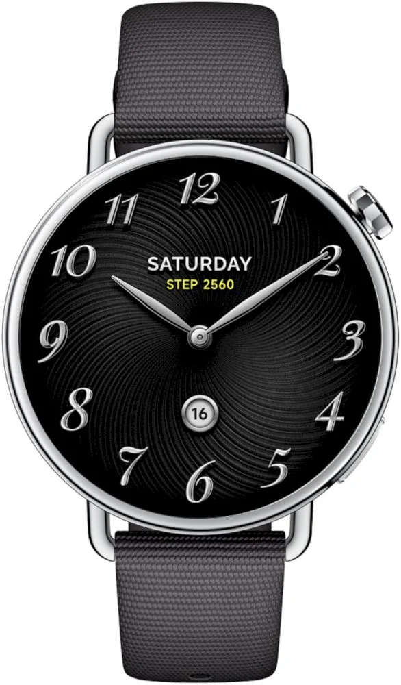 Смарт-часы Xiaomi Watch S4 41мм, черные (BHR07VRGL)-0