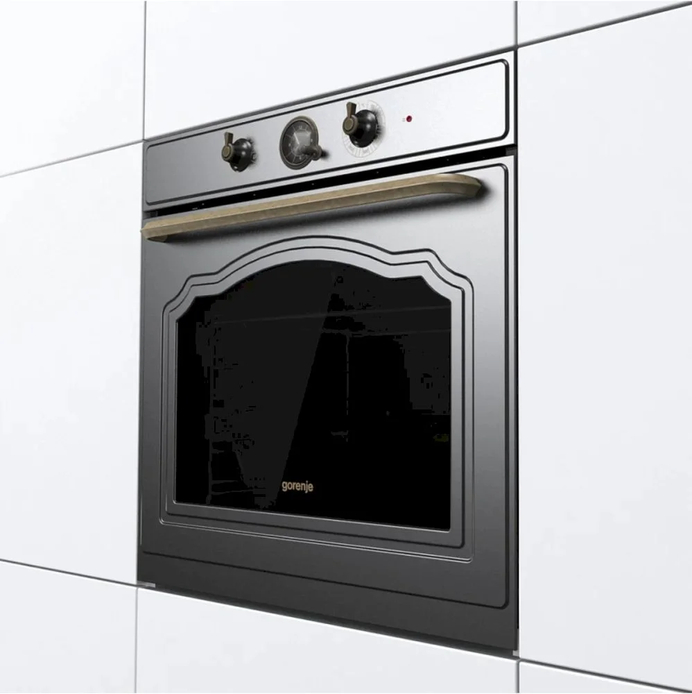 Духовой шкаф Gorenje BOS67372CLB (Classico / 77 л / до 300 °C / Чёрный, эмаль / AquaClean / PerfectGrill / телескоп. напр. (x1) / А)-5