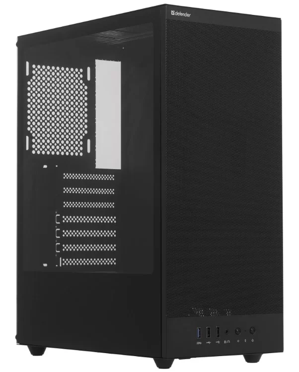 Корпус Defender RaptorX черный без БП ATX, 4fans, switchM/BSync-0