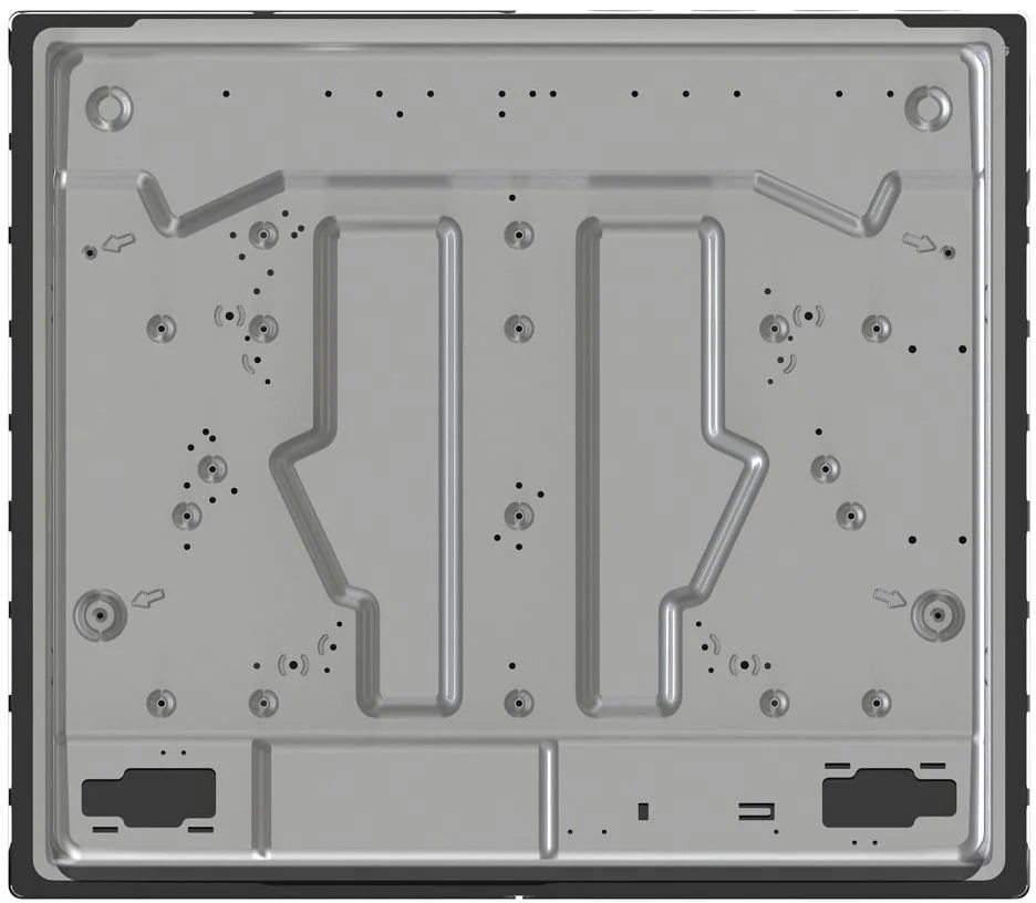Поверхность газовая Gorenje GT642SYB (Simplicity 2.1 / черный / закаленное стекло / чугун)-5