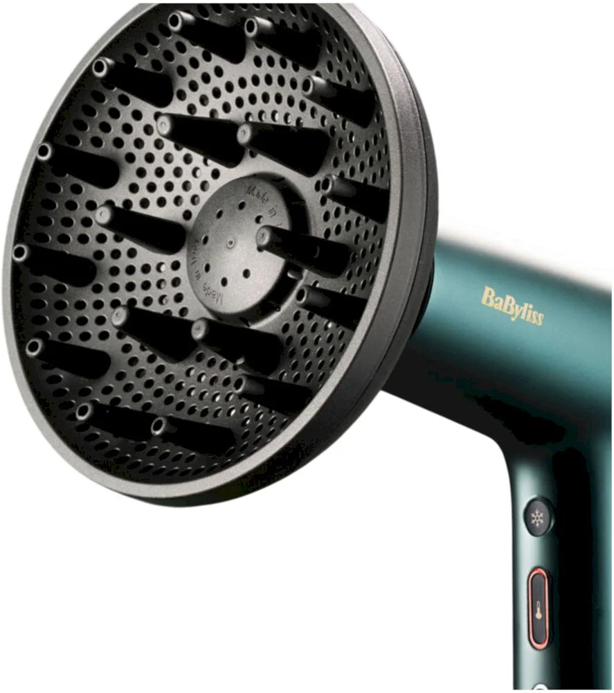 Фен BaByliss D6555DE (1700 Вт / 4 режима / холодный воздух / генератор ионов / диффузор / BLDC мотор)-2