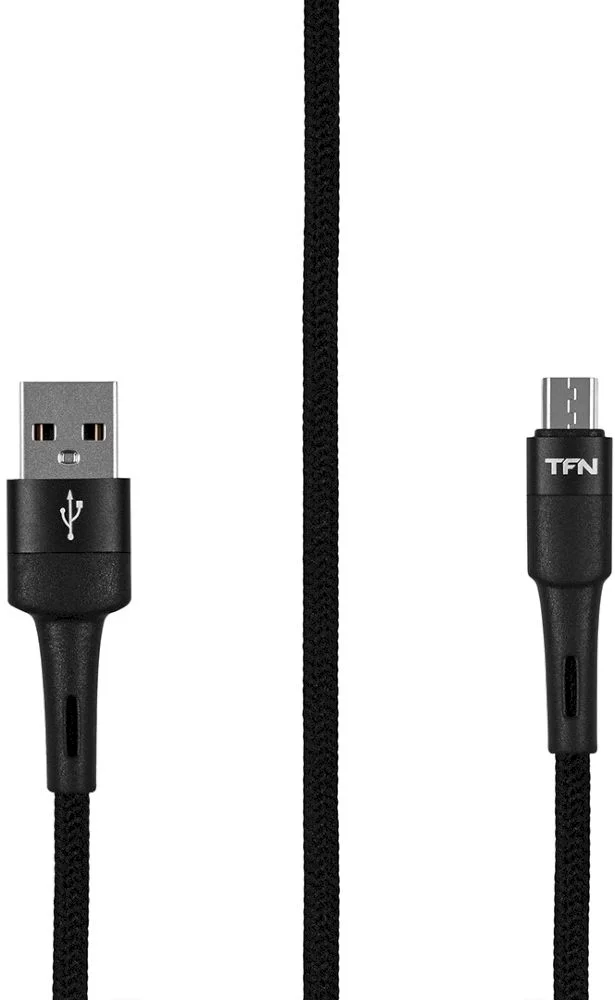 Кабель TFN ENVY micro-USB - USB, 1.2м, Черный-0