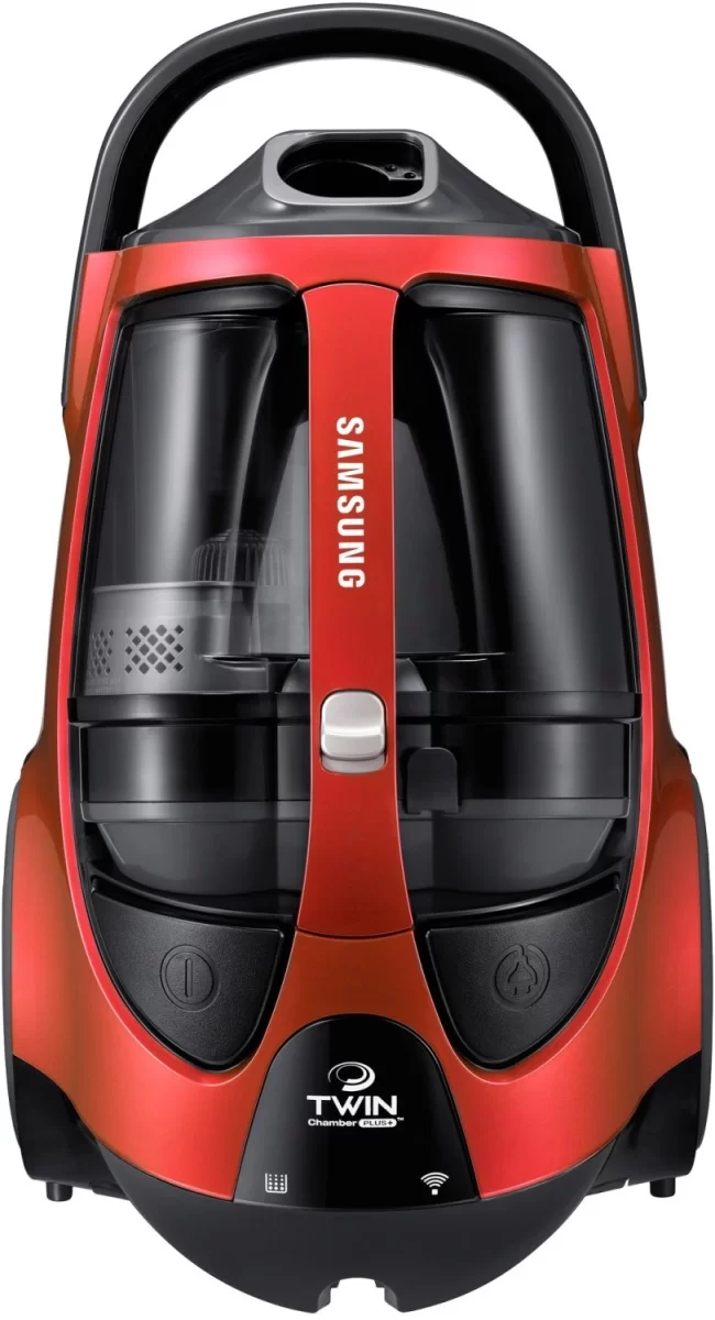 Пылесос Samsung VCC885HH3P (2200/430 Вт, контейнер 2л, красный, ручка Easy Grip с управлением)-1