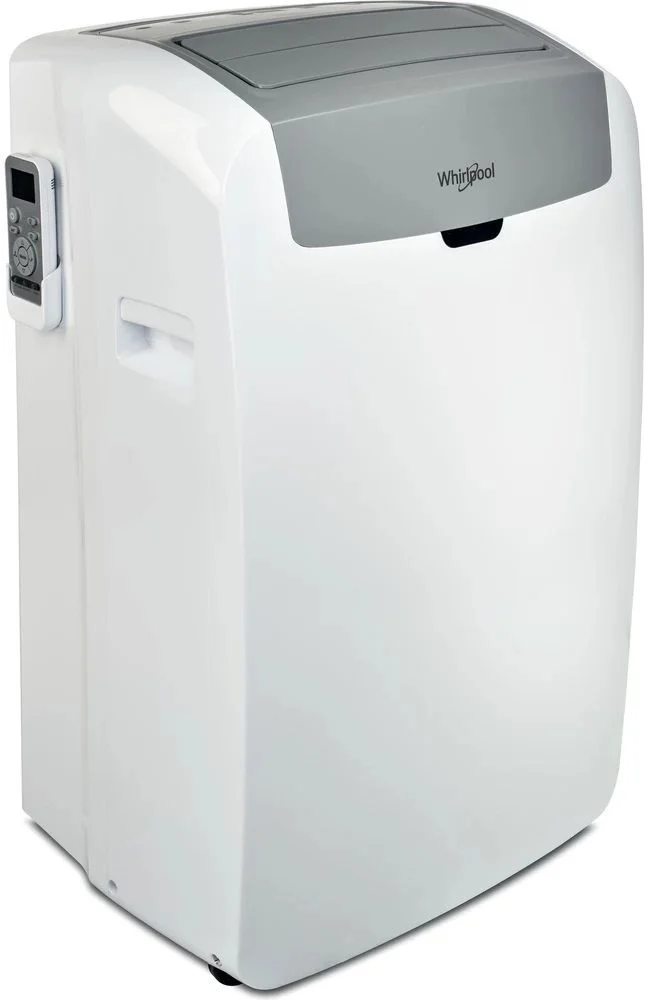 Мобильный кондиционер Whirlpool PACW212CO (12000BTU, R290, площадь - 14,5–20 м2, Белый)-0