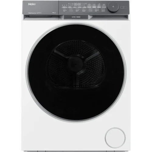 Сушильная машина с тепловым насосом Haier HD100-A2387U1 (X9 / 64-68см / 10 кг / I-Refresh Pro / i-Time / Wi-Fi / A++ / Белый)-0