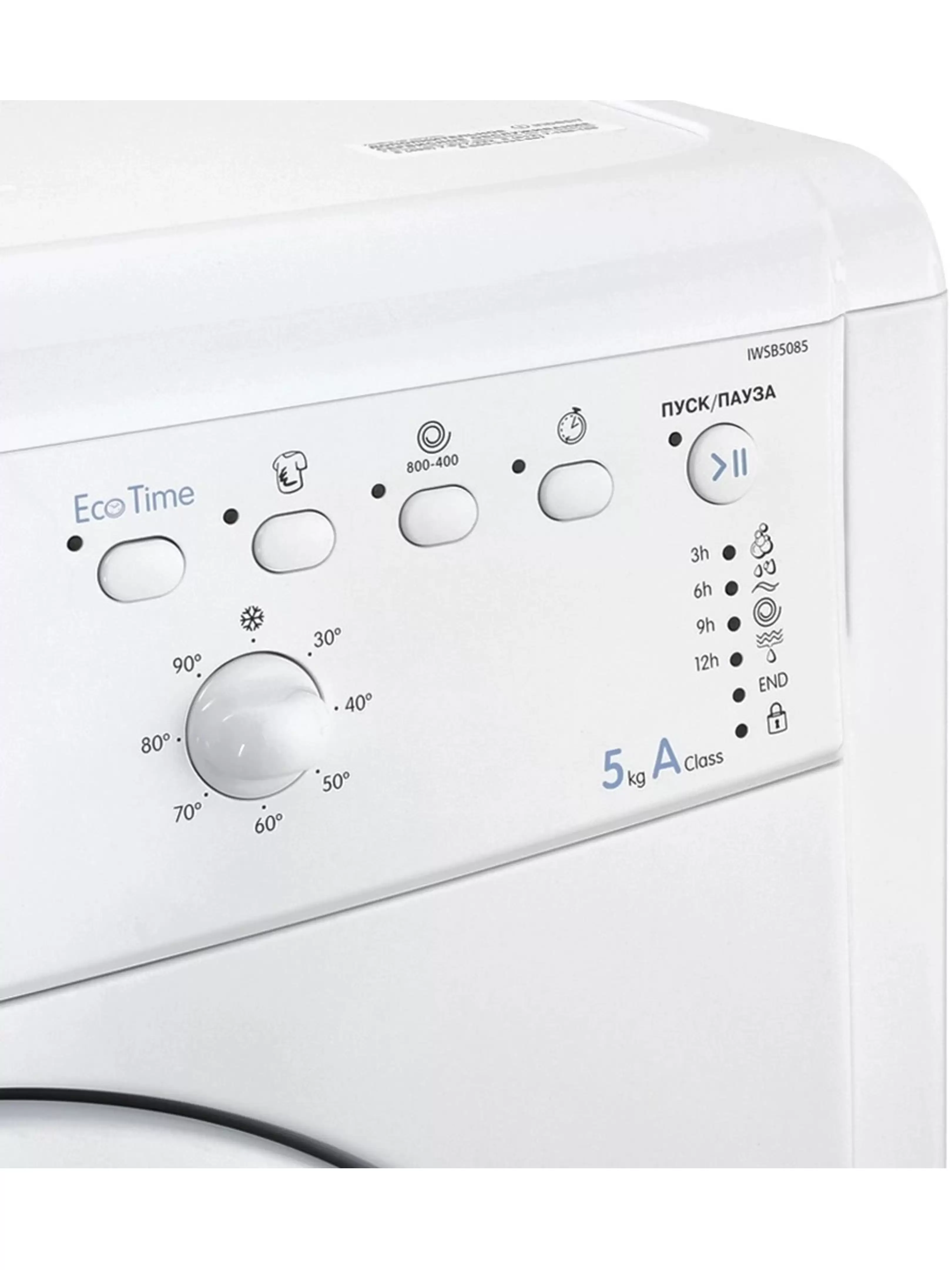 Стиральная машина Indesit IWSB 5085 (CIS) (42 см / 5кг / 800об / Eco Time / A)-3